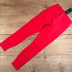 NWT- Fabletics On-The-Go PowerHold HW Legging -HEATED RED (27”inseam)